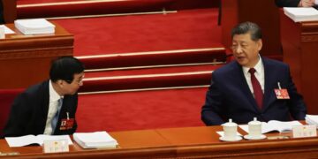 Przywódca Chin Xi Jinping. Fot. PAP/EPA/ ANDRES MARTINEZ CASARES