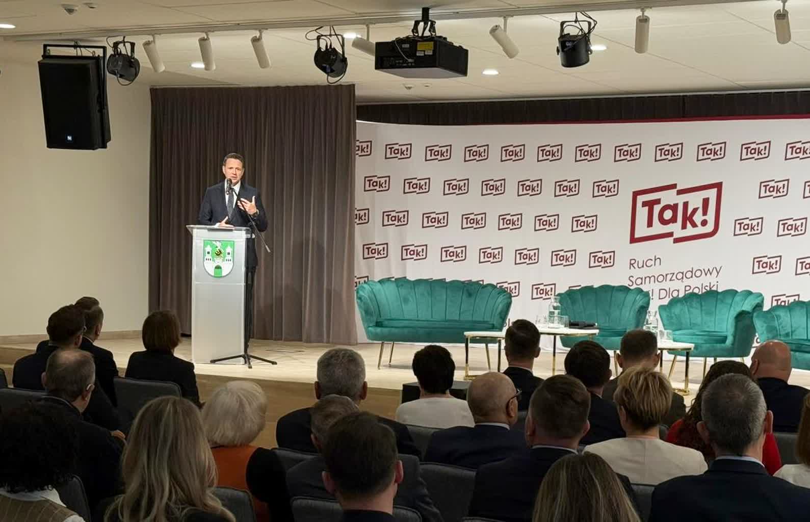 Rafał Trzaskowski w Zielonej Górze. Samorządowcy rozmawiają o wyzwaniach