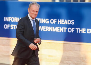 Premier Donald Tusk. Fot. PAP/EPA/GEORGE CHRISTOFOROU