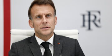 Emmanuel Macron. Fot. PAP/EPA/Benoit Tessier / POOL