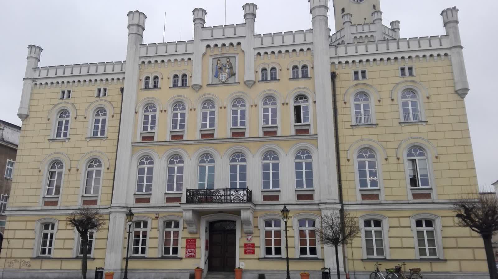 Deptak w centrum Wschowy