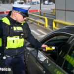 Kontrole lubuskiej policji na autostradzie A2 (mat. prasowe)