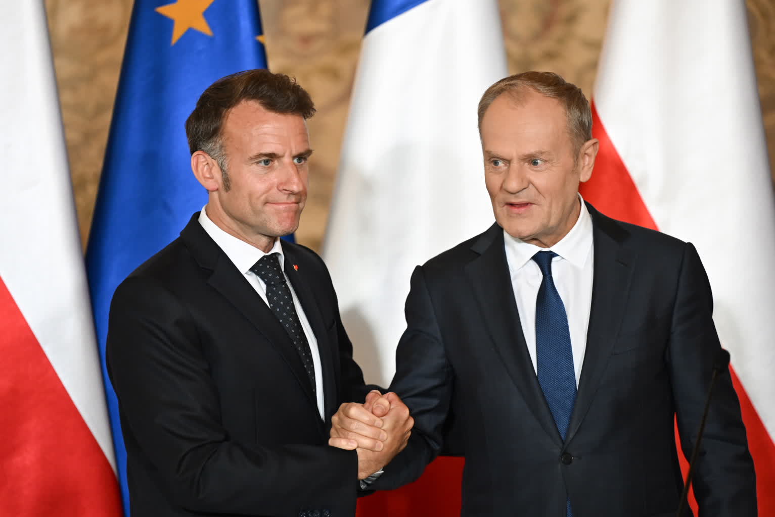 Macron: Polska może liczyć na Francję
