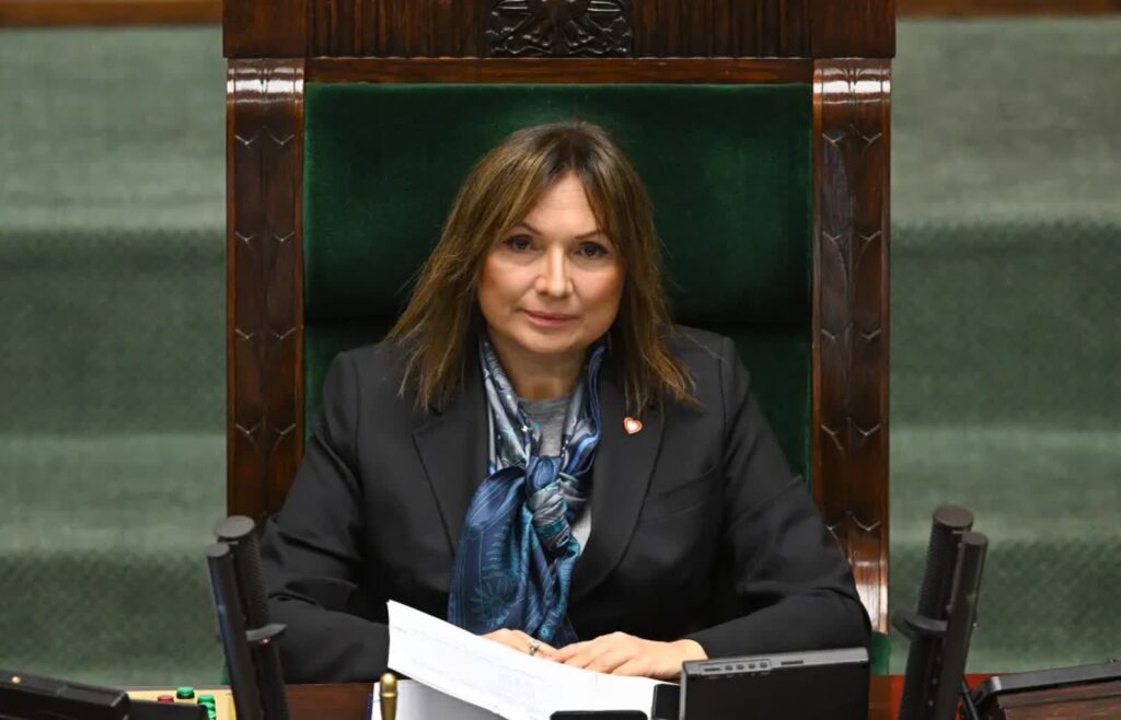 Wicemarszałek Sejmu Monika Wielichowska, fot. PAP/Radek Pietruszka