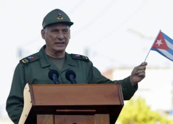 Miguel Diaz-Canel Fot. PAP/EPA/Ernesto Mastrascusa