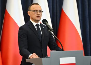 Rzecznik prasowy prezydenta RP Rafał Leśkiewicz. Fot. PAP/Radek Pietruszka