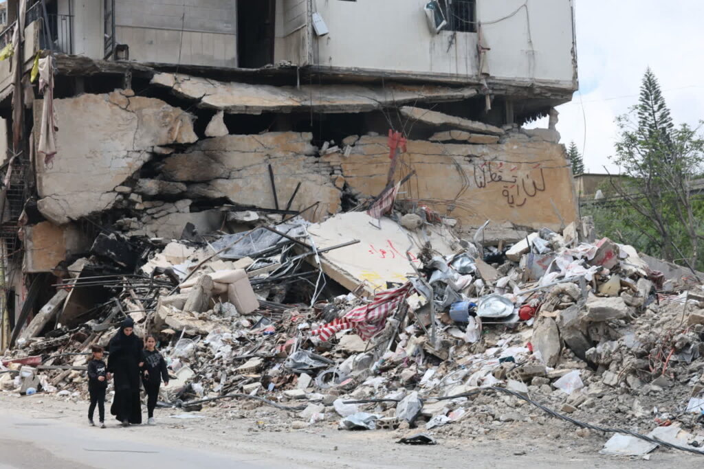 Wioska Jibchit na południu Libanu (PAP/EPA/WAEL HAMZEH)