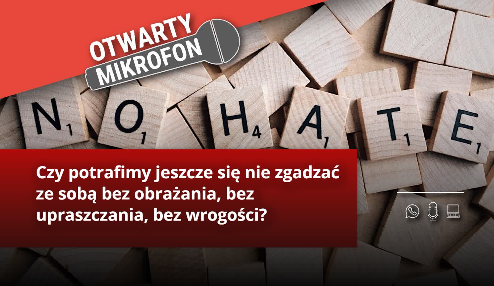 Czy potrafimy jeszcze się nie zgadzać ze sobą bez obrażania, bez upraszczania, bez wrogości?