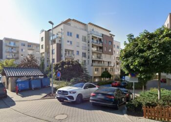 Osiedle przy ul. Obywatelskiej w Zielonej Górze (Google Street View)