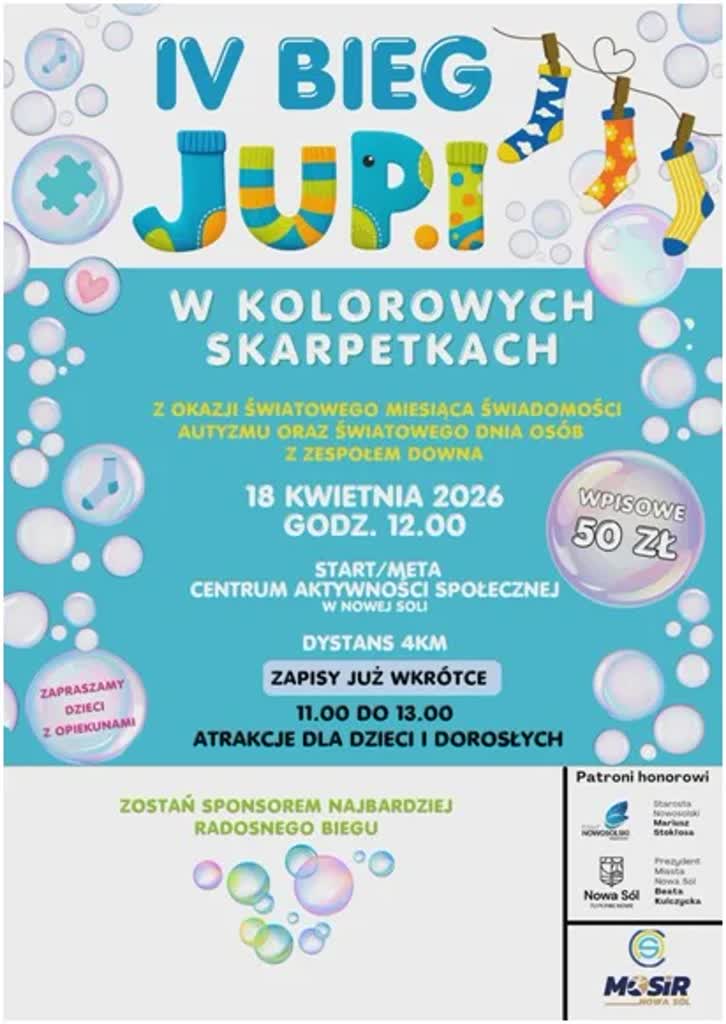 Zbliża się nowosolski Bieg Jupi