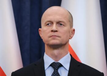 Zastępca szefa Biura Bezpieczeństwa Narodowego gen. bryg. Andrzej Kowalski. Fot. PAP/Paweł Supernak