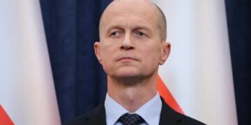 Zastępca szefa Biura Bezpieczeństwa Narodowego gen. bryg. Andrzej Kowalski. Fot. PAP/Paweł Supernak