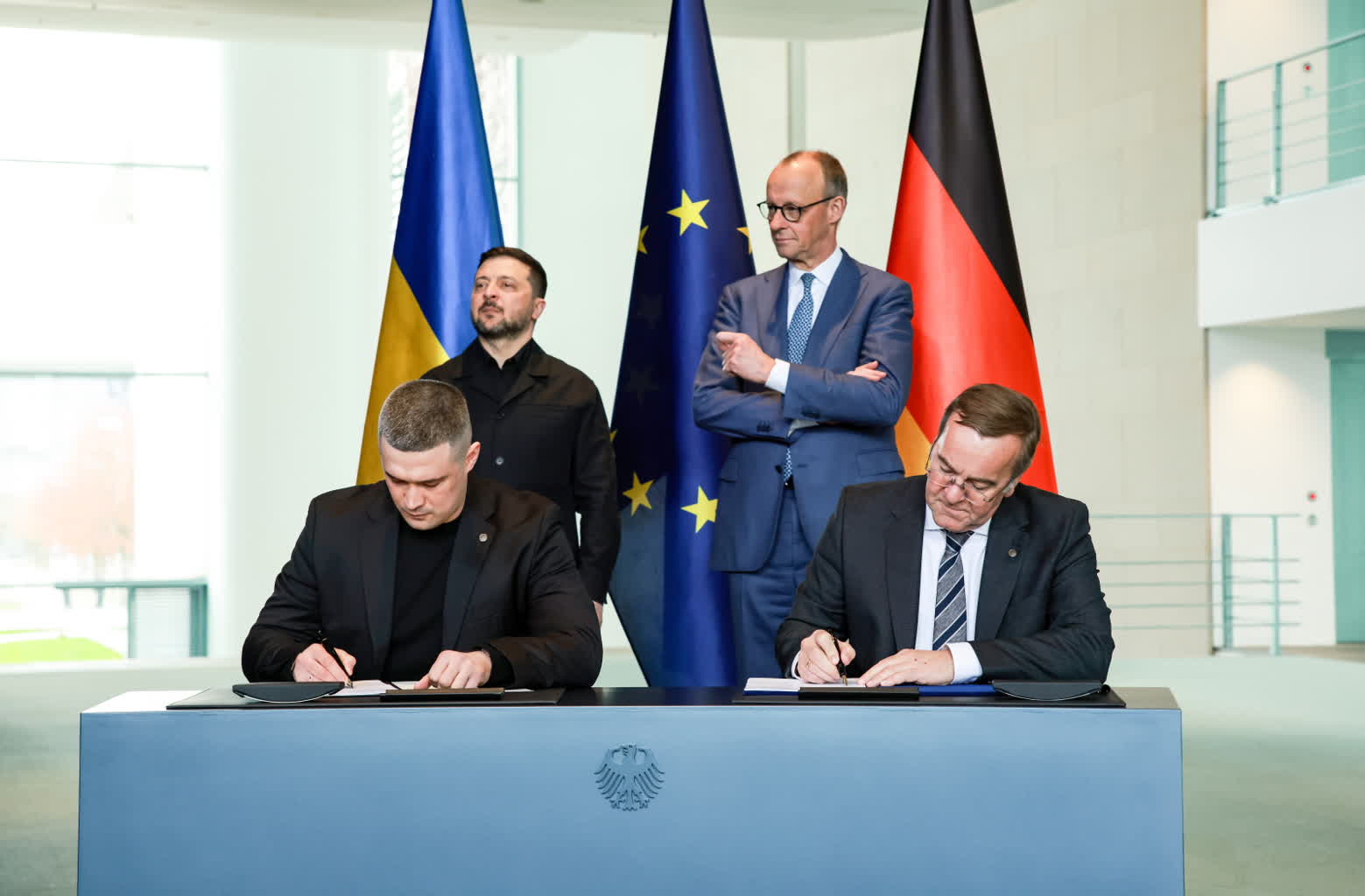 W Berlinie podpisano 10 umów między Niemcami a Ukrainą