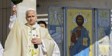 Papież Leon XIV. Fot. PAP/EPA/VATICAN MEDIA