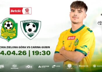 plakat meczowy: Lechia Zielona Góra