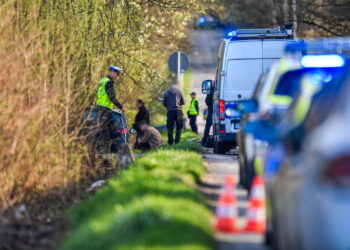 DĄBROWA GÓRNICZA WYPADEK ZGINĄŁ POSEŁ LITEWKA. Fot. PAP/Art Service
