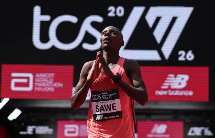 Sabastian Sawe. Fot. PAP/EPA/ NEIL HALL