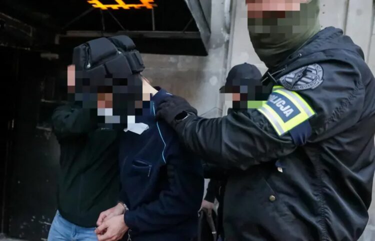 Mieszko R., podejrzany o zabójstwo pracownicy Uniwersytetu Warszawskiego. Fot. PAP/Tomasz Gzell