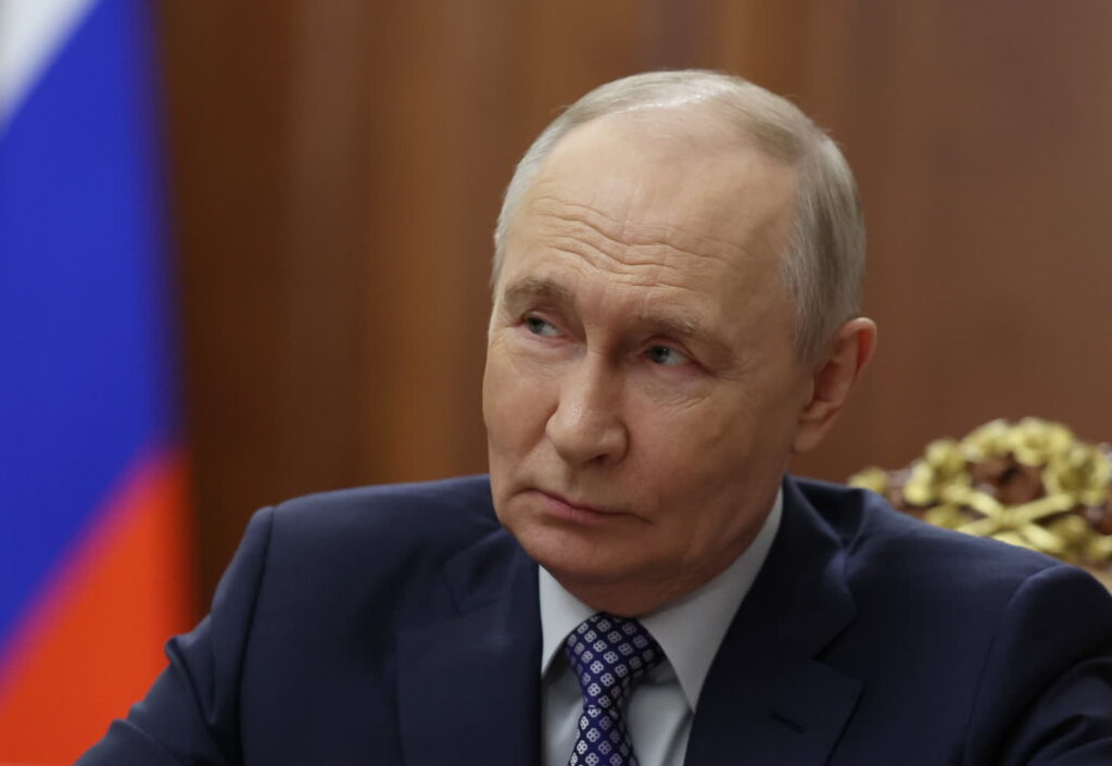 Vladimir Putin (PAP/EPA/ALEXANDER KAZAKOV / SPUTNIK / KREMLIN POOL)