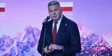 Prezes Polskiego Komitetu Olimpijskiego Radosław Piesiewicz, fot. PAP/Piotr Nowak