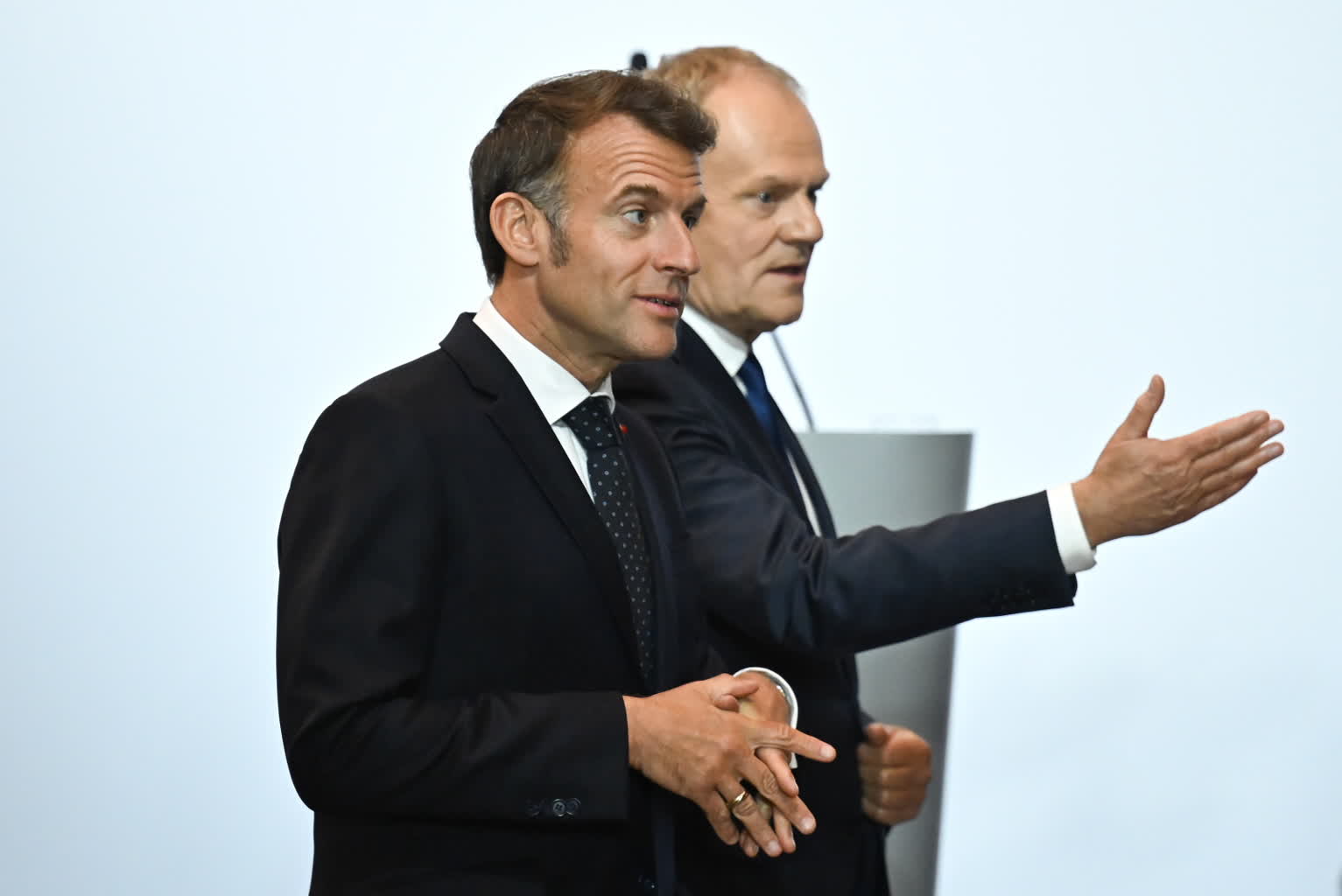Wspólne ćwiczenia nuklearne między Polską i Francją? Zagraniczne media o spotkaniu Tusk-Macron