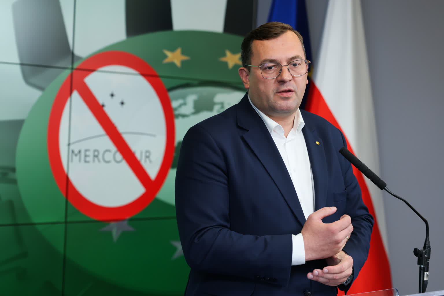 Minister Krajewski o zaskarżeniu do TSUE umowy z Mercosurem