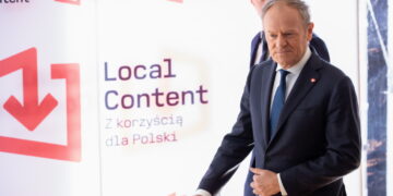 Premier Donald Tusk, fot. PAP/Agnieszka Bielecka