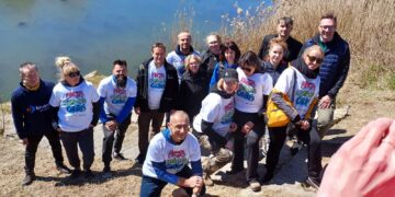 Akcja "Czysta Odra" w Krośnie Odrzańskim - piąta edycja (fot. Piotr Bakselerowicz)