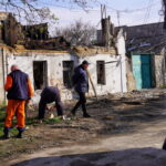 UKRAINA ODESSA ZNISZCZENIA PO ROSYJSKIM ATAKU. Fot. PAP/Alena Solomonova