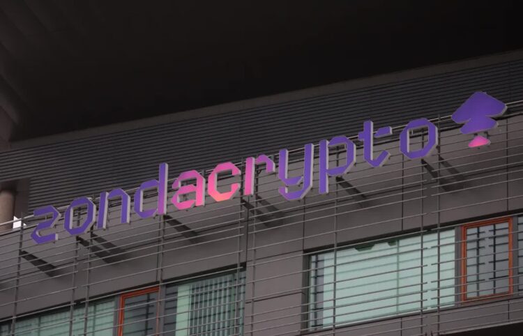 Siedziba Zondacrypto Centrum Olimpijskie w Warszawie. Fot. PAP/Leszek Szymański