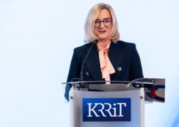 Dr Agnieszka Glapiak, przewodnicząca Krajowej Rady Radiofonii i Telewizji. Fot. www.gov.pl