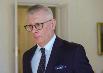 Szef BBN Sławomir Cenckiewicz. Fot. PAP/Leszek Szymański