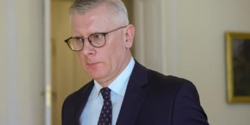 Szef BBN Sławomir Cenckiewicz. Fot. PAP/Leszek Szymański