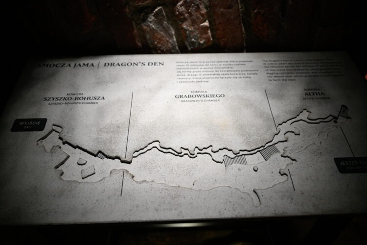 Kraków, 23.04.2026. Otwarcie po zakoñczonym remoncie Smoczej Jamy w zachodnim zboczu Wawelu i udostêpnienie zwiedzaj¹cym nowej wystawy w Ogrodach Zamku, 23 bm. (ad) PAP/Art Service