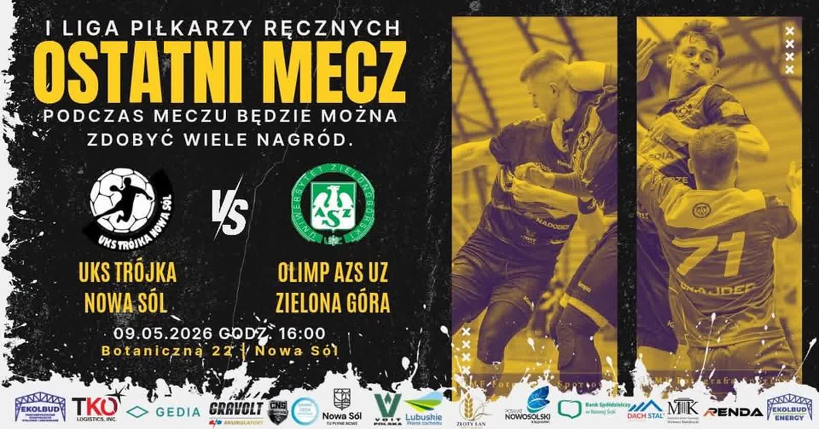 I liga piłkarzy ręcznych: Trójka vs Olimp AZS UZ o piąte miejsce w sezonie