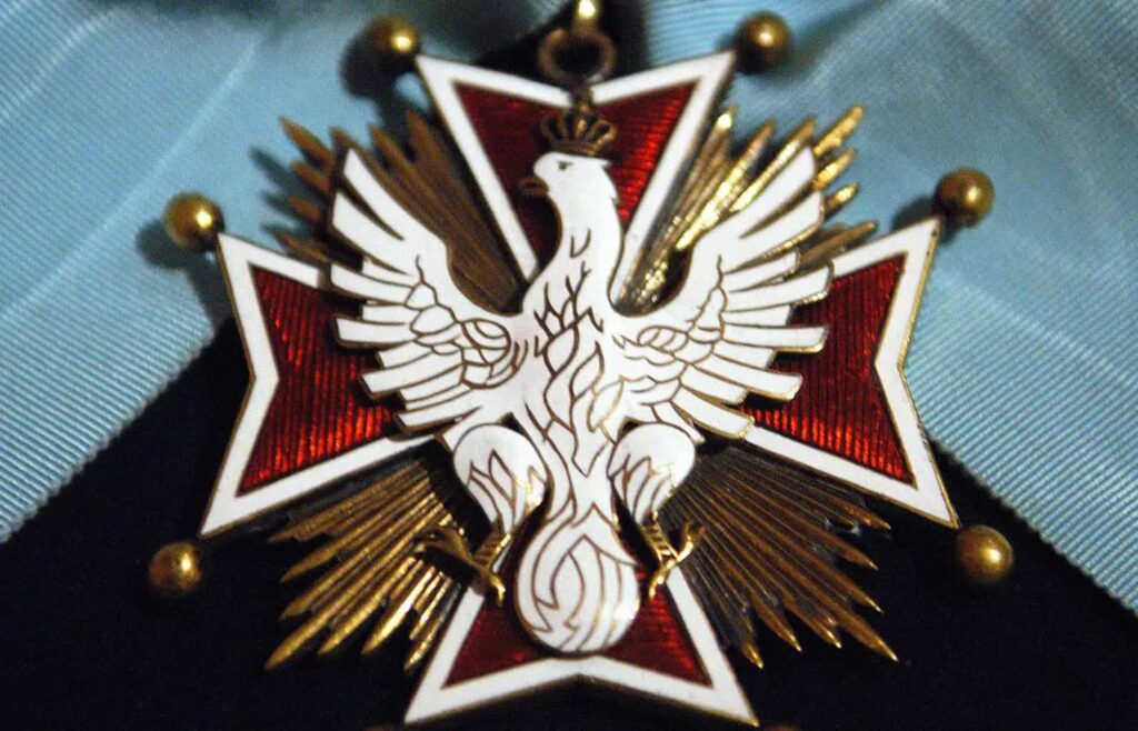 Krzyż Orderu Orła Białego Ignacego Jana Paderewskiego. Fot. PAP/Andrzej Rybczyński
