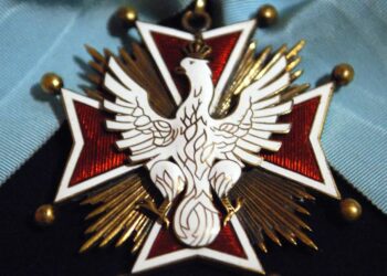 Krzyż Orderu Orła Białego Ignacego Jana Paderewskiego. Fot. PAP/Andrzej Rybczyński