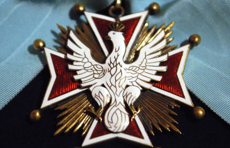 Krzyż Orderu Orła Białego Ignacego Jana Paderewskiego. Fot. PAP/Andrzej Rybczyński