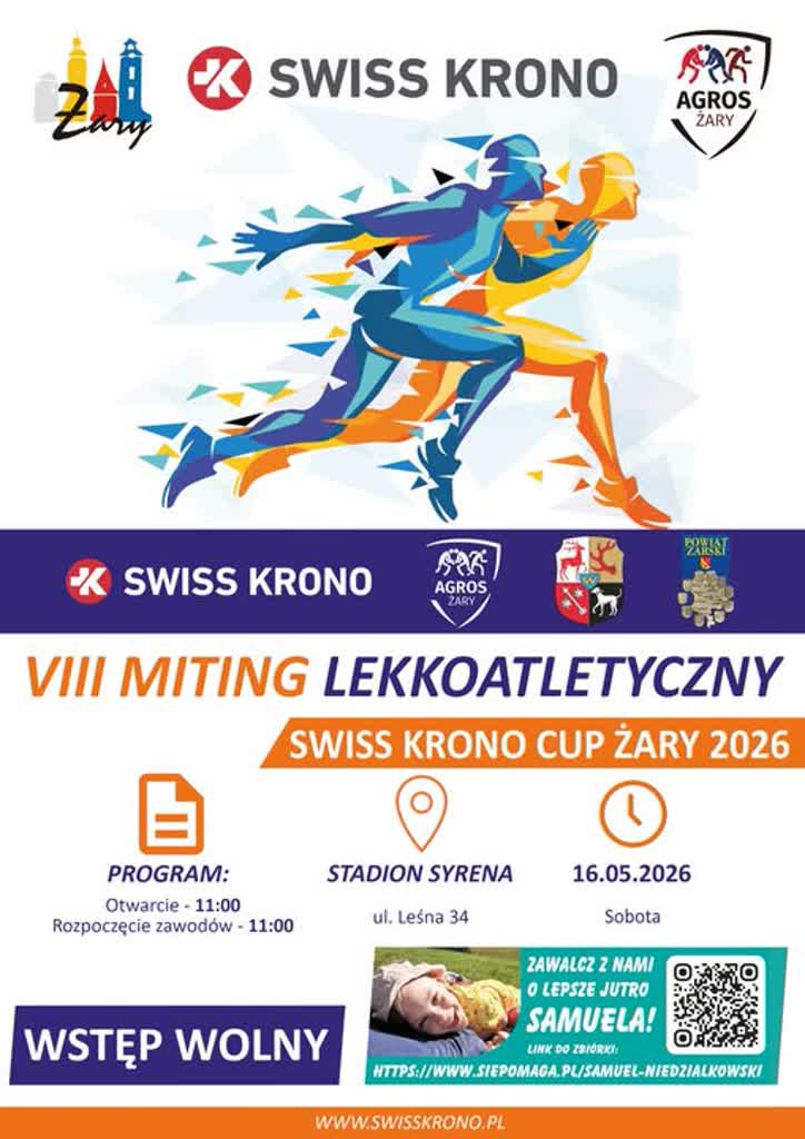 Silna obsada lekkoatletycznego mityngu w Żarach