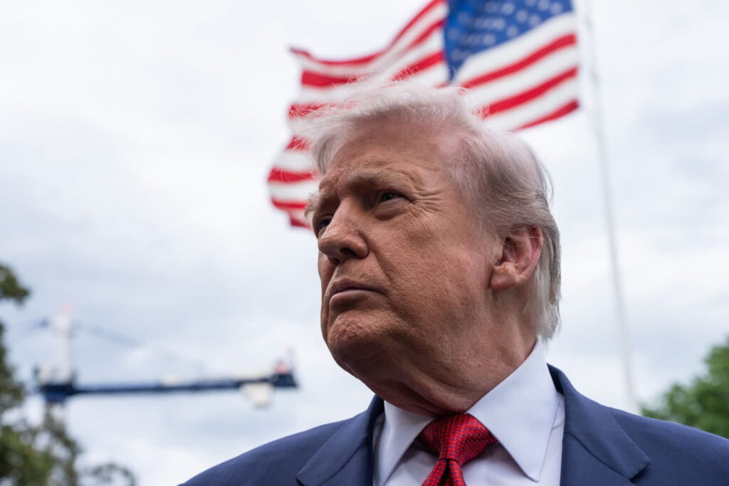 Donald Trump (PAP/EPA/Aaron Schwartz / POOL)