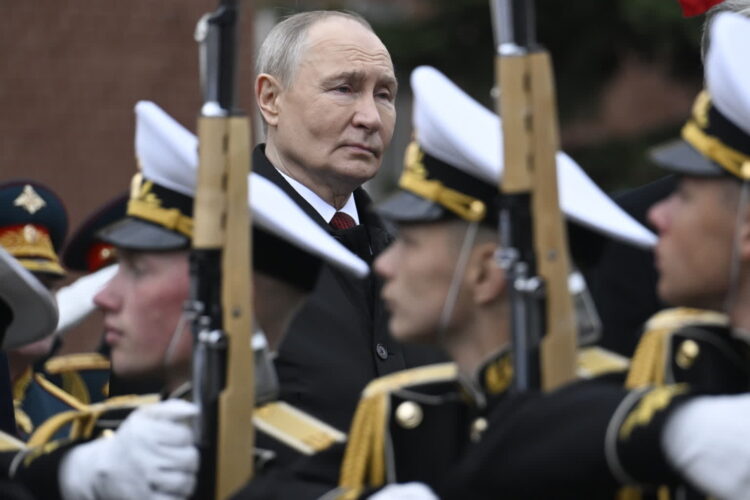 Dzień zwycięstwa w Moskwie. Fot. PAP/EPA/ALEXANDER NEMENOV / POOL