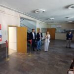 Uniwersytet Zielonogórski. Otwarcie "welcome point" na kampusie A (fot. Piotr Bakselerowicz)