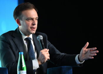 Andrzej Domański. Fot. PAP/Radek Pietruszka