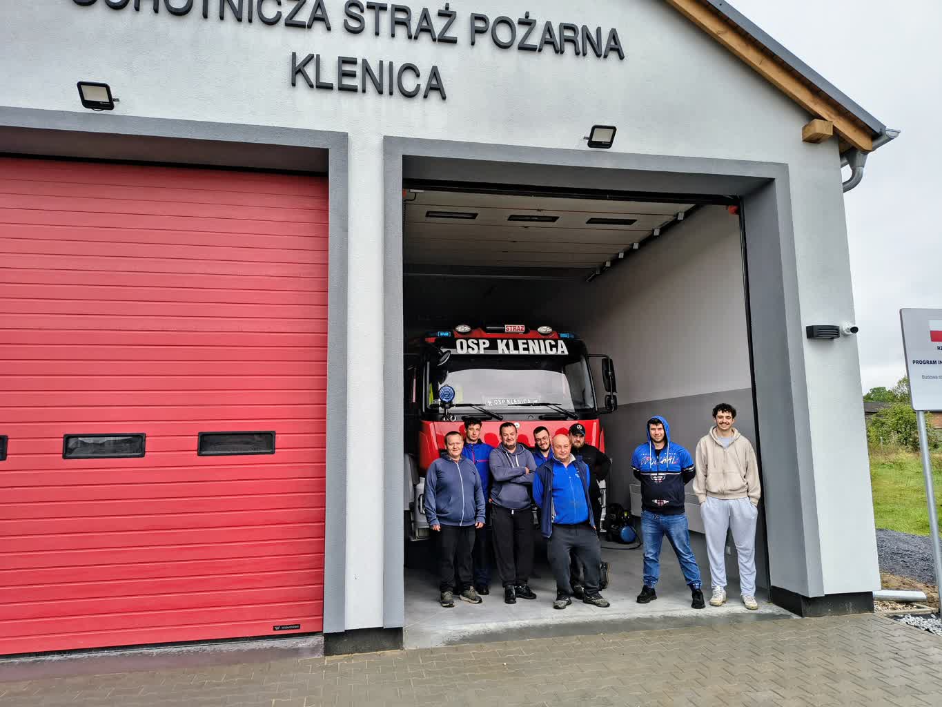 Nowa remiza dla OSP Klenica