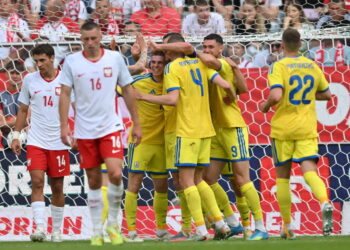 MECZ TOWARZYSKI POLSKA UKRAINA. Fot. PAP/Maciej Kulczyński