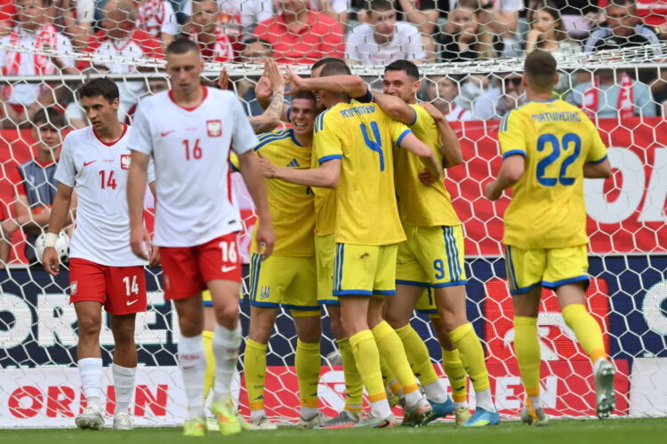 MECZ TOWARZYSKI POLSKA UKRAINA. Fot. PAP/Maciej Kulczyński