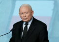 Prezes PiS Jarosław Kaczyński. Fot. PAP/Albert Zawada