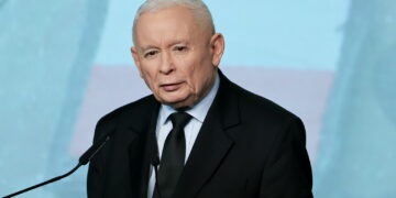 Prezes PiS Jarosław Kaczyński. Fot. PAP/Albert Zawada