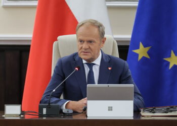 Premier Donald Tusk. Fot. PAP/Paweł Supernak