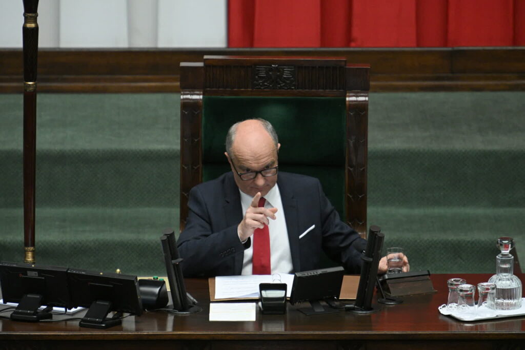 Marszałek Sejmu Włodzimierz Czarzasty. Fot. PAP/Marcin Obara